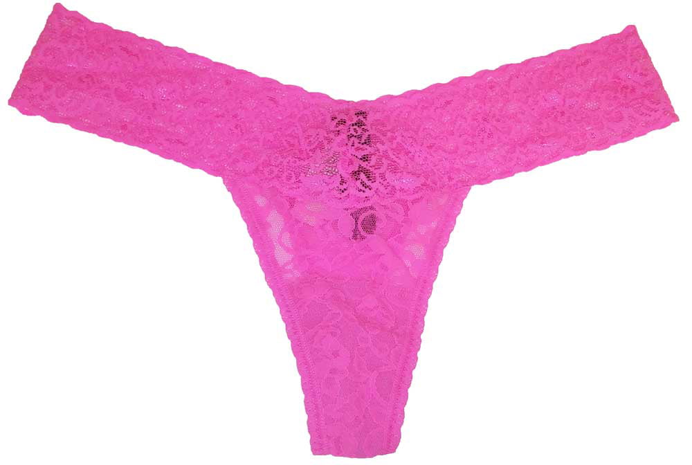 Victorias Secret Victorias Secret The Lacie Sexy Floral Lace Thong Panty One Size Walmart 