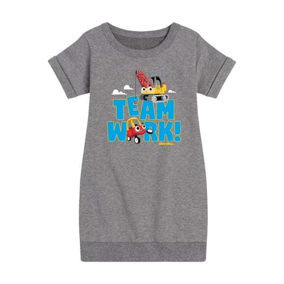 Little Tikes - Teamwork Makes the Dream Work - Toddler & Youth Girls Fleece Dress
