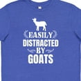 thumbnail image 4 of Inktastic Easily Distracted by Goats Youth T-Shirt, 4 of 5