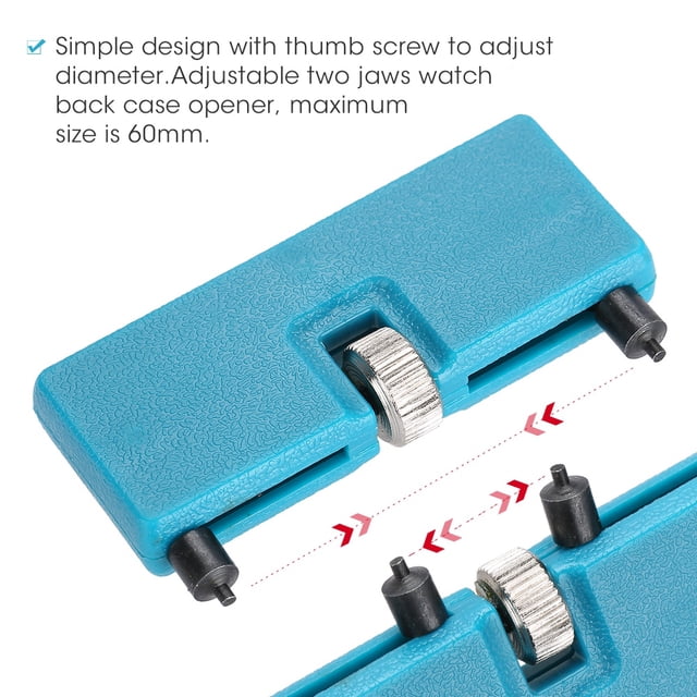Outil de Réparation de Montre de Conception Simple de Taille Compacte, Remover de Boîtier de Montre, pour Horlogers