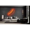 thumbnail image 4 of Glowneon Hotdog Neon Sign, Fastfood Hotdog Store Wall Decor Signboard, 4 of 4