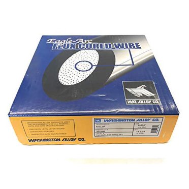 Washington Alloy E71T-GS Gasless Mig Welding Wire - 2x2-lb Spools (.035 Diameter) For 110V Machines