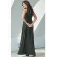 thumbnail image 4 of Womens Long Sleeveless Flowy Bridesmaid Cocktail Evening Gown Maxi Dress, 4 of 5