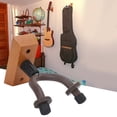 thumbnail image 3 of Colgador De Guitarra, Soporte De Montaje En Pared De Madera Maciza Con Tope Ajustable Para Bajo Eléctrico De Balada, 3 of 7