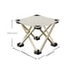 thumbnail image 3 of Self-driving Travel-light Folding Stool Portable Breathable Cloth Zipper Camping Fishing With Side Pockets Outdoor Stools, 3 of 9