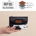 thumbnail image 5 of Wrangler Purses for Women Small Wallets Money Organizers Trifold Clutch Purse Fashion Credit Card Cash Wallet, Leopard-Print, 5 of 5