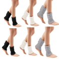 thumbnail image 2 of 6 Pairs Womens Boot Socks, Winter Warm Knit Cuffs Leg Warmers Gifts, 2 of 4