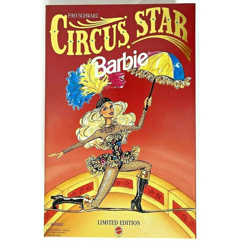 Circus Star Barbie FAO Schwarz Exclusive Limited Edition - Walmart.com