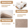 thumbnail image 4 of LITERRA 2 Pieces Nursery Baskets for Toys, Towel Woven Storage for Organizing Living Room Bedroom Bathroom 8 Gallon, 4 of 6