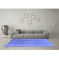 thumbnail image 3 of Ahgly Company Indoor Rectangle Oriental Blue Industrial Area Rugs, 2' x 4', 3 of 4