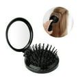 thumbnail image 7 of Gecheer Mini Pocket Hair Comb with Mirror Folding Brush Travel Hair Brush, 7 of 7