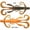 Bama Craw, variant on Rapala Crush City Hedgehog 4 Black Blue Green Pumpkin