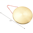 thumbnail image 4 of 3 Pcs Marteau de Jeu Rond en Laiton et Cuivre 22cm pour Percussion d'Opéra, 4 of 7