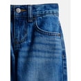 thumbnail image 3 of Wonder Nation Boys Relaxed Straight Leg Denim Jeans, Sizes 4-16, 6-10 Slim & Husky, 3 of 3