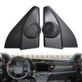 thumbnail image 6 of BAGUER 2Pcs Car A-Pillar Speaker Covers for Toyota Hilux for Fortuner 2016~2020 Audio Door Tweeter Horn- Loudspeaker Covers Accessories, 6 of 7