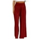 thumbnail image 1 of Pantalones boho de mujer con pierna ancha, cintura alta y fruncido - Cintura elástica, ligeros, pantalones informales de playa, 1 of 8