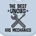 thumbnail image 4 of Inktastic Best Uncles Are Mechanics Boys or Girls Baby Bib, 4 of 4