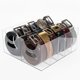thumbnail image 1 of Paquete de 2 organizadores de cinturón transparentes con divisores extraíbles, 5 compartimentos y asas para clóset, cajones, almacenamiento de despensa, ropa interior, calcetines, 1 of 2