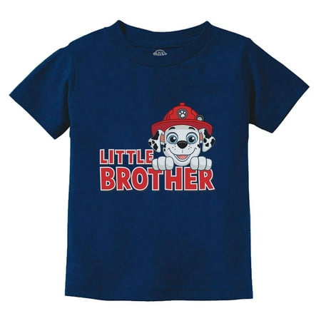 

Paw Patrol Marshall Little Brother Newborn Outfit for Boys Infant Kids T-Shirt 12M Navy