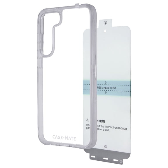 Case-Mate Protection Pack Case and Screen Protector for Galaxy S23  Plus - Clear