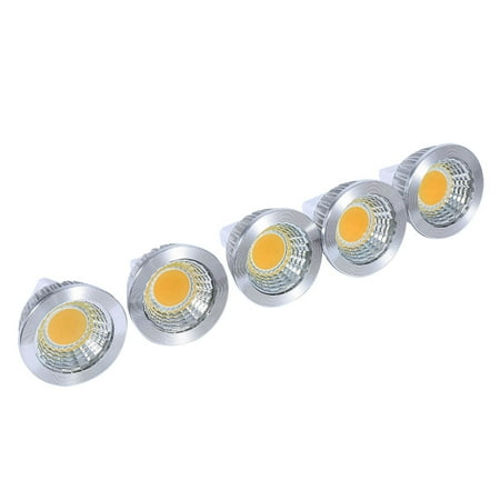 

5pcs Ultra Bright LED Ultra Bright LED MR16 3W Warmer White COB Spot Lights Bulbs