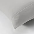 thumbnail image 4 of Modern Threads 4-Piece Solid Vapor Gray Microfiber Bed Sheet Set, King, 4 of 12