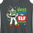 thumbnail image 3 of Toy Story - Buzz Lightyear To Elf Command - Women's Racerback Tank Top, 3 of 5