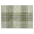 thumbnail image 2 of Addison Rugs Chantille Indoor/Outdoor Transitional Plaid Aloe Washable Rectangle Rug, 1'8" x 2'6", 2 of 6
