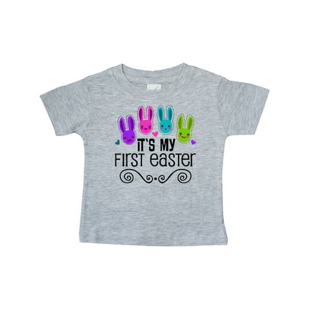 

Inktastic First Easter Baby Bunnies Gift Baby Boy or Baby Girl T-Shirt