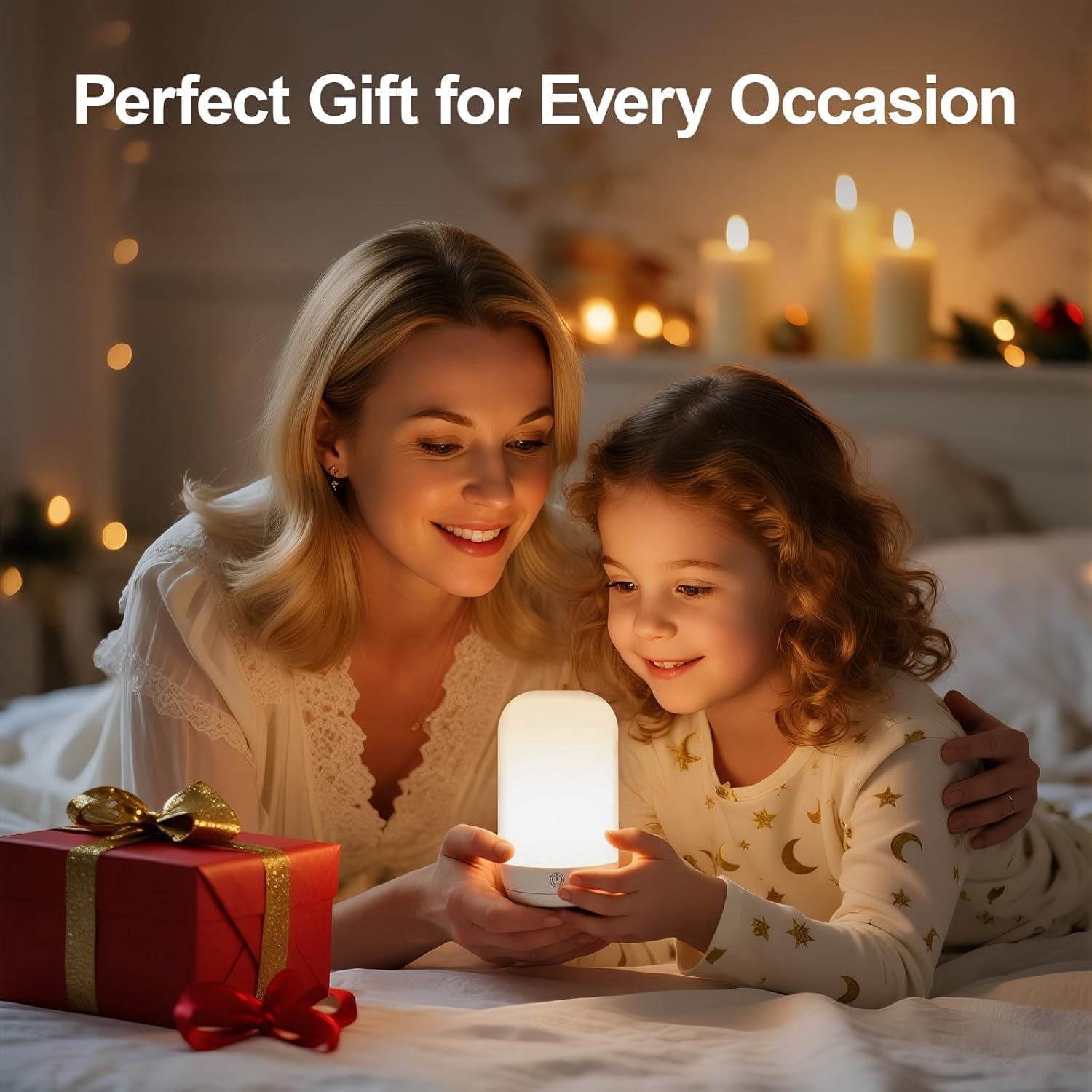 SUNMORY Rechargeable Night Light, Table Lamp for Bedroom, Dimmable Bedside Lamp with Magnetic Charging Station, Small Nightstand Lamp, LED Lights with 12 RGB Colors, Timer & Remote Control