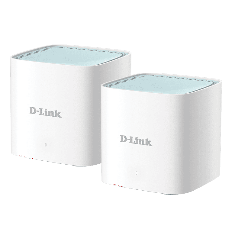 D-Link M15/2 Eagle Pro AI Mesh WiFi 6 Router System (2-Pack) AX1500 - Multi-Pack, White