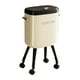 thumbnail image 2 of Cubo de basura con patas sin doblar, 15 l, gran capacidad, fácil de abrir y deslizar. Blanco con Caster, 2 of 9