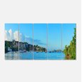 thumbnail image 2 of St John Bay Panoramic View - Extra Large Seashore Canvas Art, 2 of 3