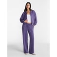 thumbnail image 2 of No Boundaries Mini Waist Fleece Pants, 30'' Inseam, Women’s XXS-XXL, 2 of 5