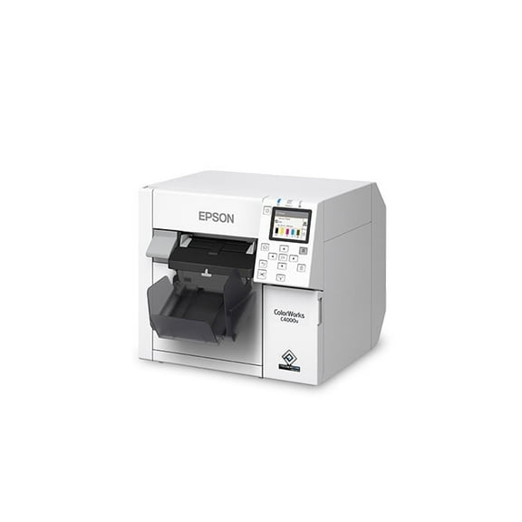 Epson ColorWorks CW-C4000 Color Inkjet Label Printer (Matte) – Print Width: 4.25″ (108 mm) max – C31CK03A9981