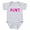 Heather Gray, variant on - You Mess With My Aunt - Cute Infant Bodysuit Baby Romper - Size Newborn - 24 Months