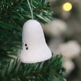 thumbnail image 6 of Christmas Bell Decorations 3.1in 6 Pcs Christmas Snow Bells Christmas Tree Hanging Decoration Accessories Santa Claus Bells Christmas Gift Hanging Decoration, 6 of 7