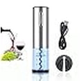 thumbnail image 3 of Electric Wine Opener, Electric Wine Opener Rechargeable with Charger & Foil Cutter, Automatic Corkscrew Wine Openers as Gift-Stainless Steel (Rechargeable), 3 of 4