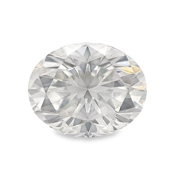 Certified Real 3 Carat Moissanite Oval Shape Brilliant Cut 10x8 mm Loose Gemstone April Birthstone