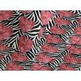 thumbnail image 3 of Ambesonne Valentine's Day Quilted Coverlet 3 Pcs, Heart Love Zebra, King Size, Coral Charcoal Grey, 3 of 4
