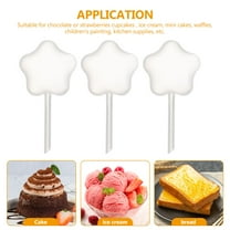 FRCOLOR White Plastic dropper for Medical Use 100pcs Stylish Compact Pipettes with Thicken Design Suitable for Chocolate Cupcakes 4ml