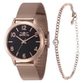 thumbnail image 1 of INVICTA Wildflower Lady 34mm Stainless Steel Rose Gold Blac, 1 of 2