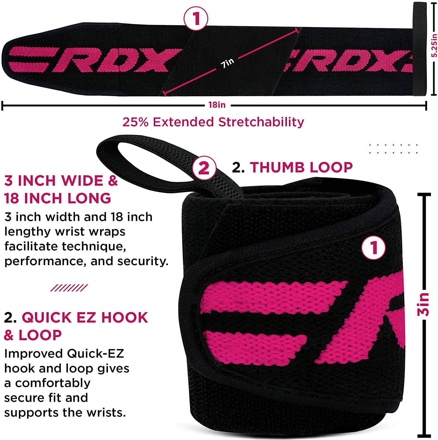 Weight Lifting Straps by RDX, Wrist Wraps for Bodybuilding, Wrist Straps  Lifting - Simpson Advanced Chiropractic & Medical Center
