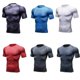 thumbnail image 4 of TFixol Camiseta deportiva para hombre con estampado 3D y cuello redondo, manga corta, rápida, 4 of 8