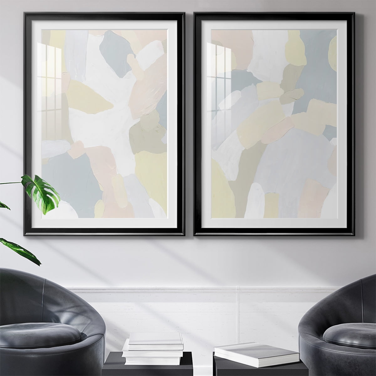 Wexford Home Sweet River I Premium Framed Print, 30.5" x 42.5" - Ready to Hang, Black (Set of 2)