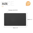 thumbnail image 2 of 100Pack Blank Cards 20mil Blank Credit Cards Plastic Cards Black, 2 of 6