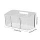 thumbnail image 3 of Organizador de almacenamiento, estante de ducha de pared, estante de baño, caja de plástico transparente para colgar cepillos de dientes, adhesivo, apto para baño, cocina, armario, ducha, bolsa de alm, 3 of 6