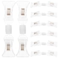 thumbnail image 1 of Shisuyan Advertising Display Rack Transparent 8Pcs 3.54X0.79X0.55In, 1 of 8