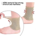 thumbnail image 3 of Ice Skating Ankle Gel Protection Tubing, Riding, Free Cutting Foot Support Socks, 3 of 4