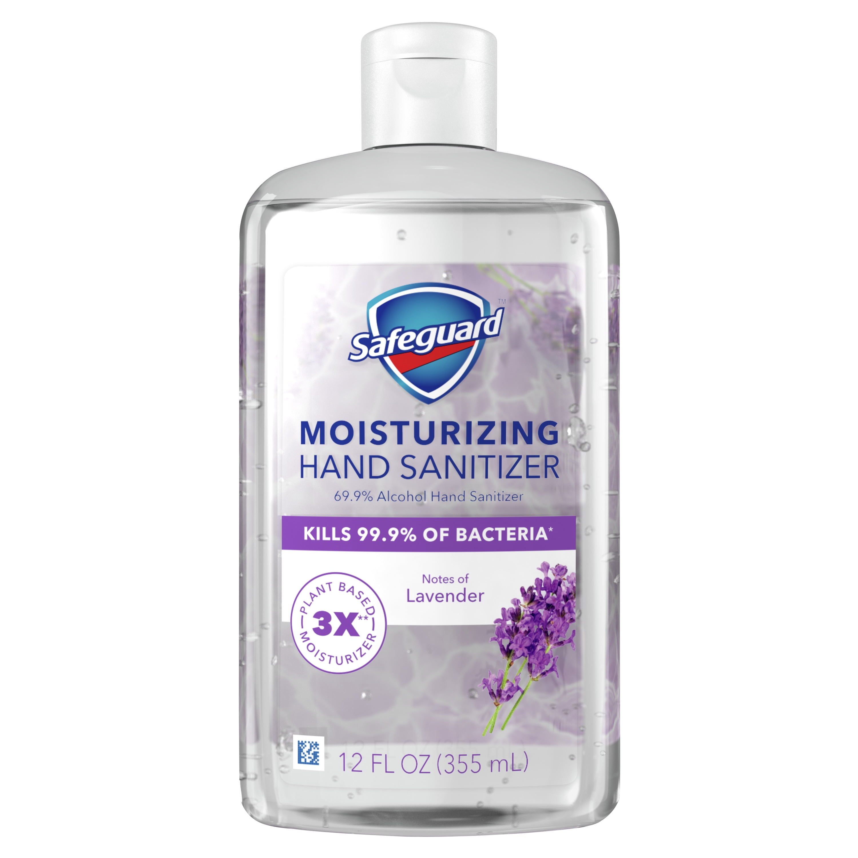 Safeguard Hand Sanitizer, Notes of Lavender, Contains Alcohol, 12 Oz